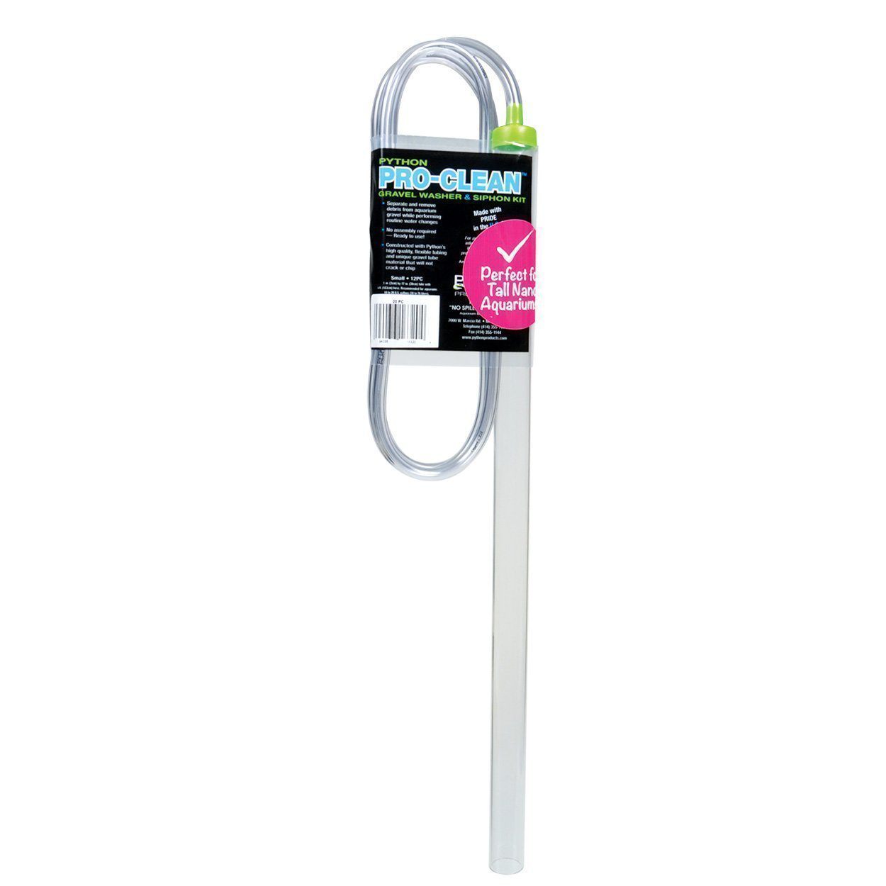 Python Products Pro-Clean Gravel Washer and Siphon with Squeeze - Medi