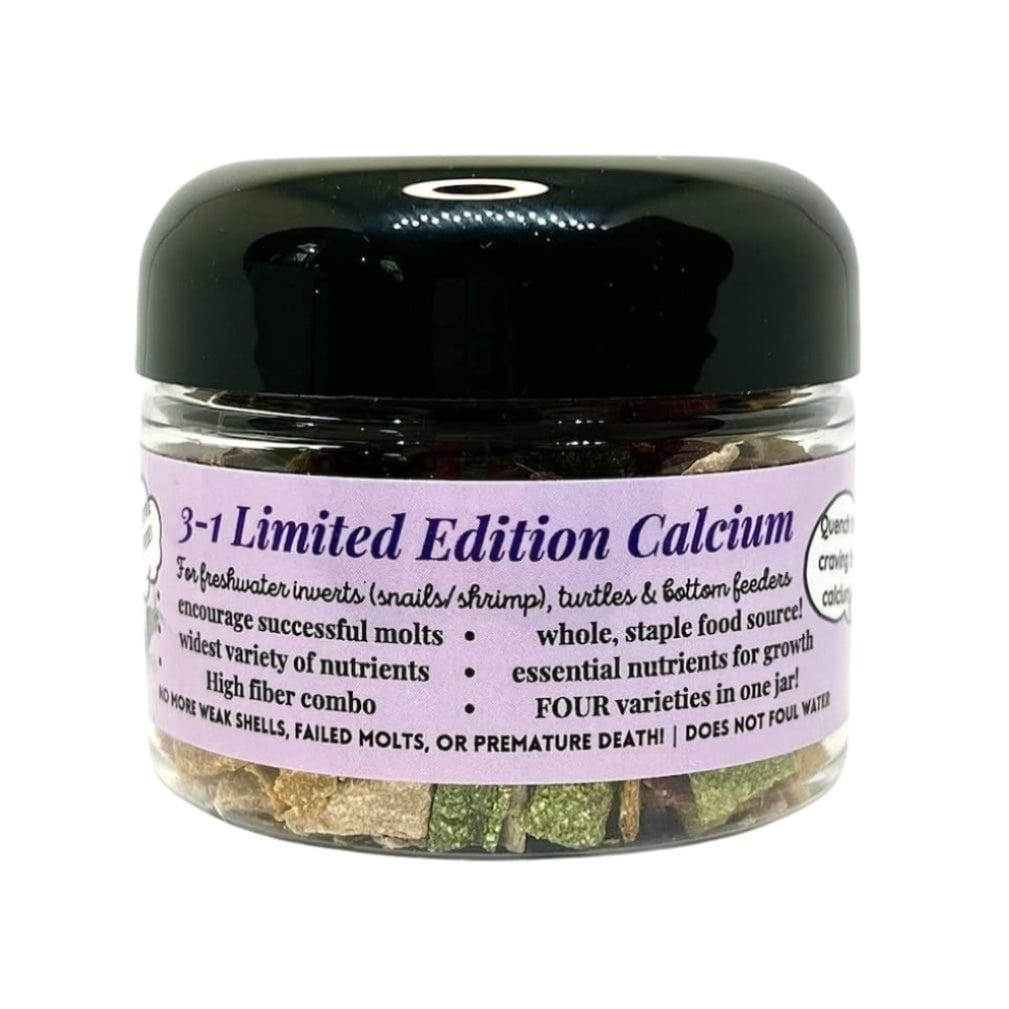 Kats Aquatics | 3-in-1 Limited Edition Calcium Tablets for Shrimp/Snails (Nutrition+Immunity+Protein) Super Cichlids