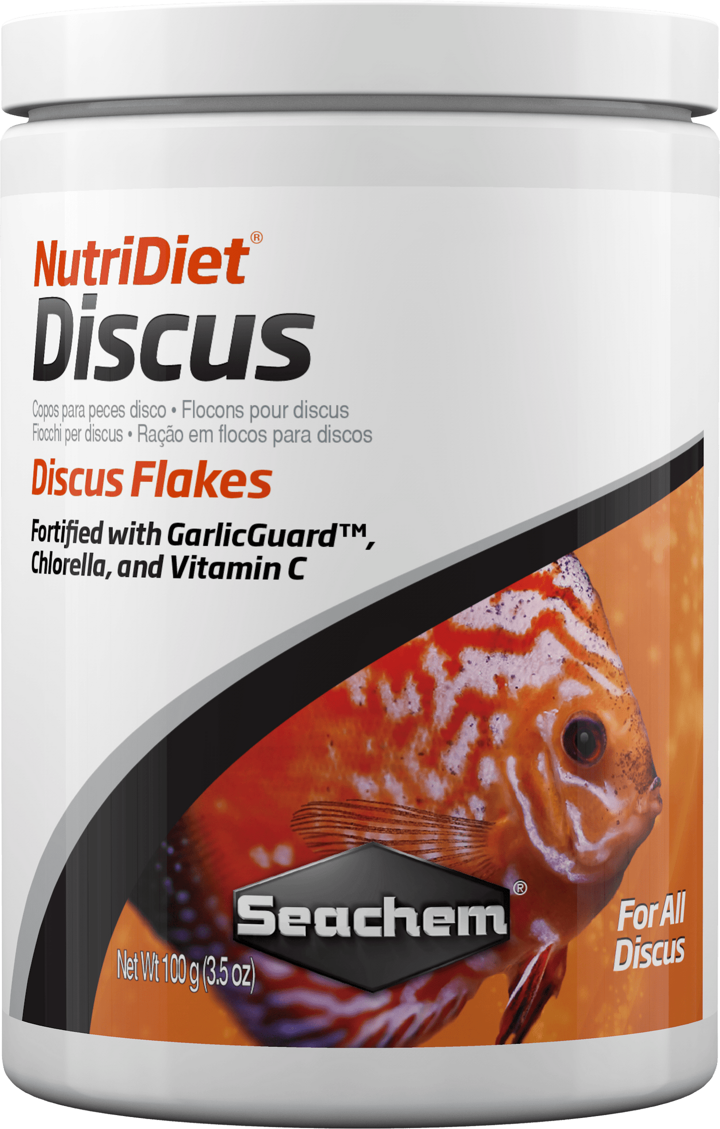 Seachem NutriDiet Discus Flakes – Premium Nutrition for Vibrant & Healthy Discus 3.5 oz 000116011358 Super Cichlids