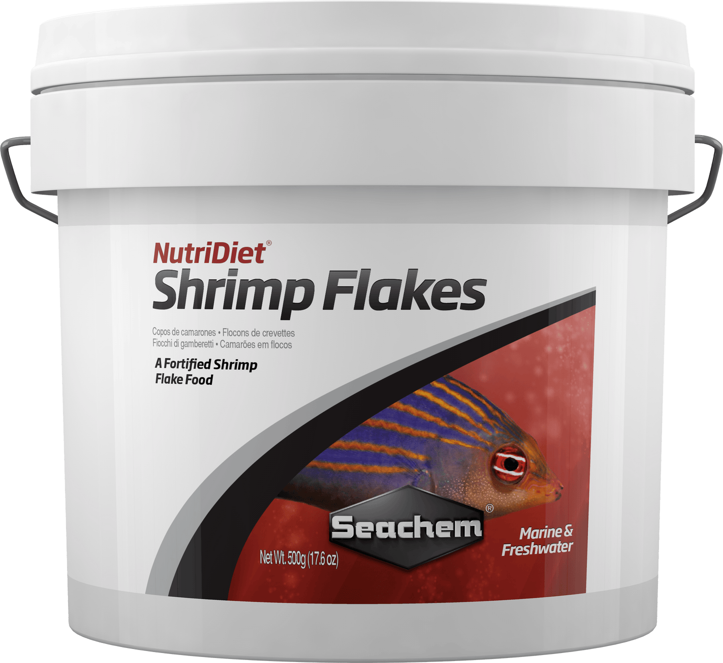 Seachem NutriDiet Shrimp Flakes – The Ultimate Superfood for Your Shrimp 1.1 Lbs 000116011266 Super Cichlids