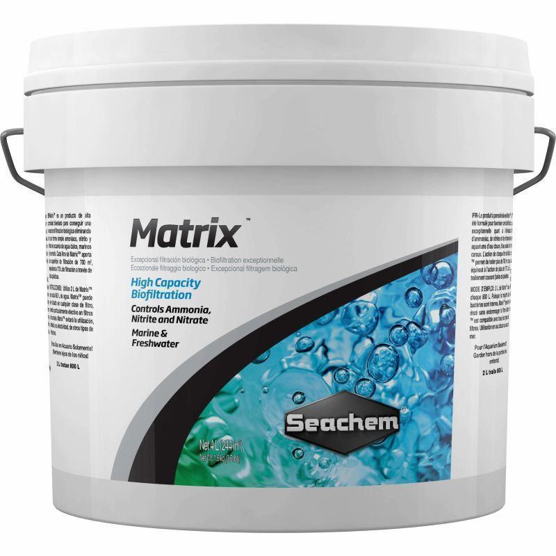 Seachem matrix 2025 in canister filter