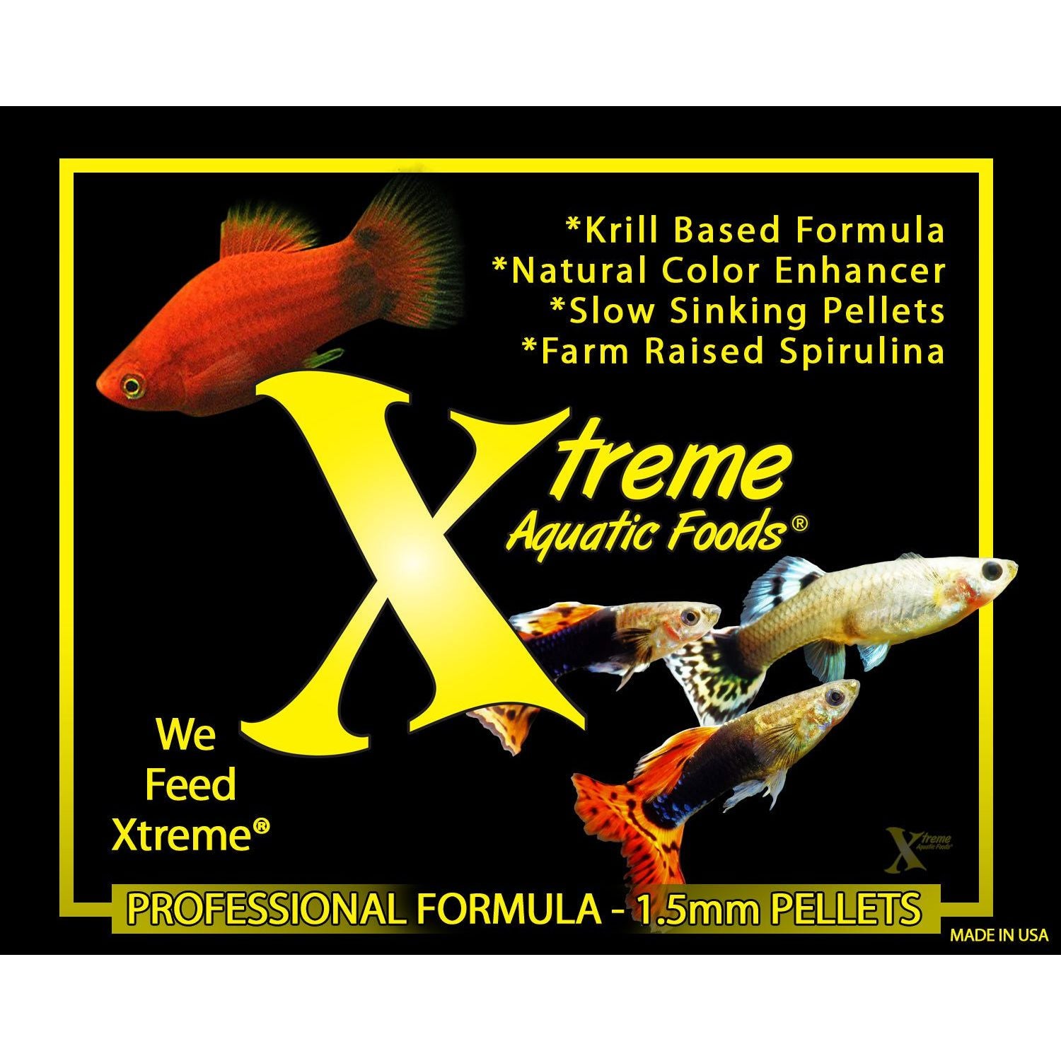 Xtreme NICE 1.5mm Slow-Sinking Pellets